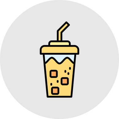 İç bakalım. Web simgesi basit illüstrasyon