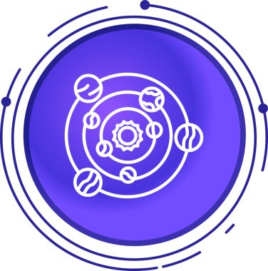 seo modern simgesinin vektör illüstrasyonu