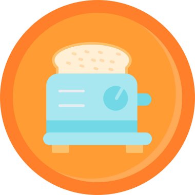 Ekmek kahvaltısı sıcak simgesi