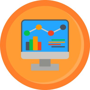 veri analiz vektörü simgesi