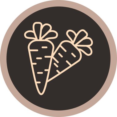 Gıda simgesinin vektör illüstrasyonu