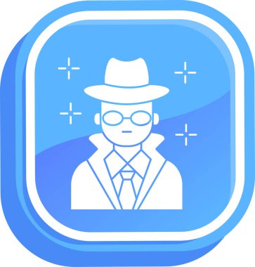 man simgesi, vektör illüstrasyonu