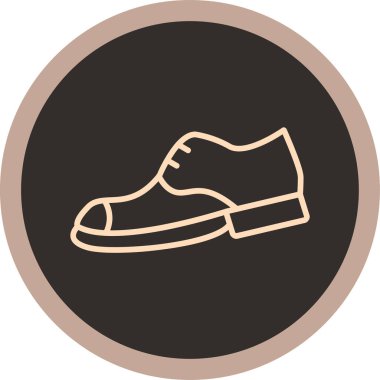 ayakkabı ikonu vektör illüstrasyonu