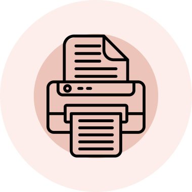 dosya biçimi simgesi, vektör illüstrasyonu