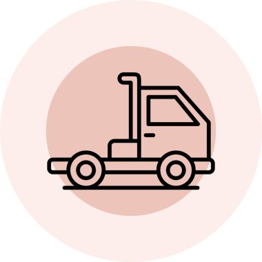 kamyon simgesi çizimi