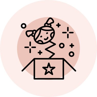 Doldurulmuş Noel ağacı simgesi beyaz arka planda izole edilmiş. Mutlu Noeller ve mutlu yıllar. Vektör.