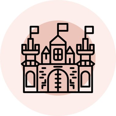 ev oluşturma vektör çizgisi simgesi beyaz üzerine izole edildi