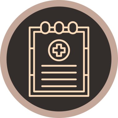 tıbbi simge vektör illüstrasyonu