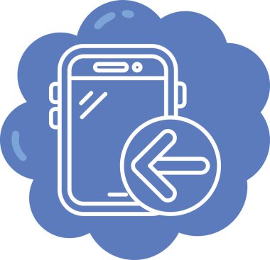 Vektör Mobil simge illüstrasyonu