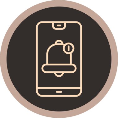 Cep telefonu. Basit resimleme