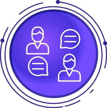 İş adamları. Basit tasarım