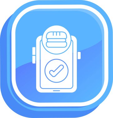 Gıda simgesinin vektör illüstrasyonu