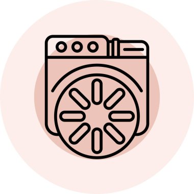 Simge yükleniyor, vektör illüstrasyonu basit tasarım