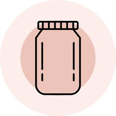 süt ikonu vektör illüstrasyonu