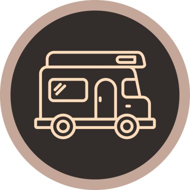 B-kamyonunun vektör çizimi