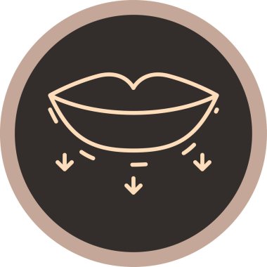 Benzersiz sıcak ve soğuk vektör simgesi