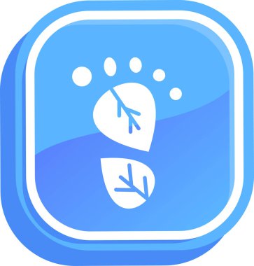 Mavi ve beyaz bir su damlasının vektör çizimi