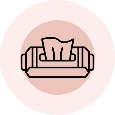 kanepe modern vektör simgesi