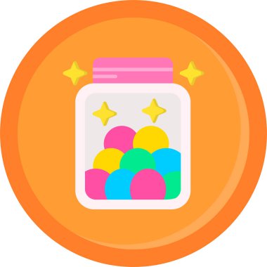 Haplar. Web simgesi basit illüstrasyon