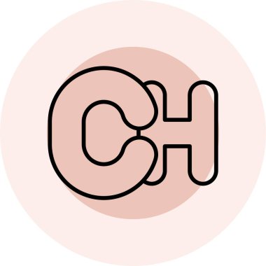 Bir b harfi simgesinin vektör illüstrasyonu