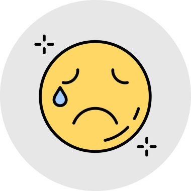 emoji yüz simgesi simgesi - özet biçimi