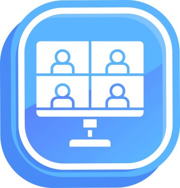 izleyici sunum simgesi