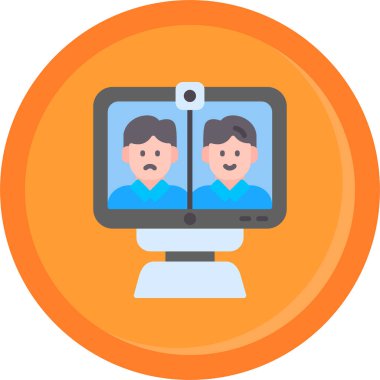 İnsan simgesinin vektör illüstrasyonu