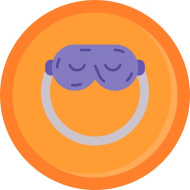 Cadılar Bayramı Web simgesi vektör illüstrasyonu