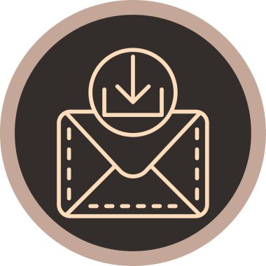 posta vektör simgesi modern basit tasarım illüstrasyonu