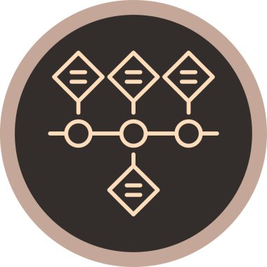 seo modern simgesinin vektör illüstrasyonu