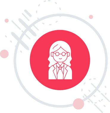 Dişi Avatar. Web simgesi