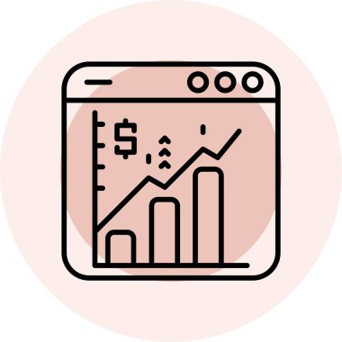 iş simgesi vektör illüstrasyonu