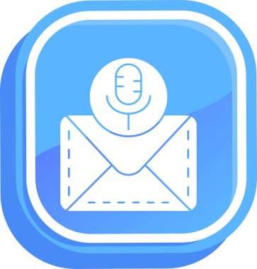 E- posta simgesi vektör illüstrasyonu