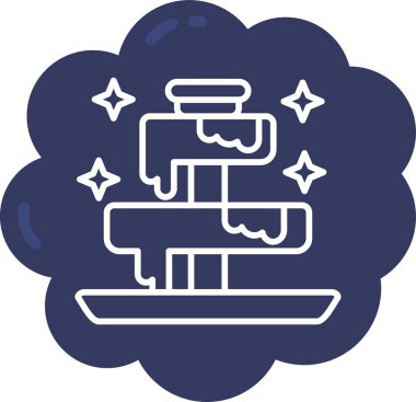 Modern b 'nin vektör illüstrasyonu eksik simgesi