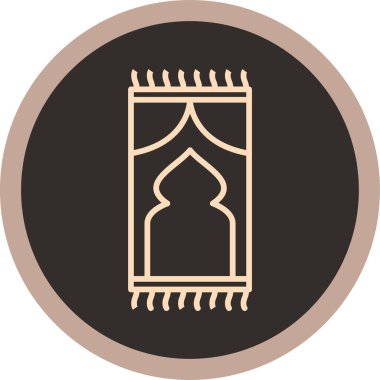 raamadan Mübarek simge vektör illüstrasyonuName