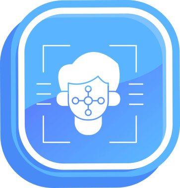 Bir simgenin vektör illüstrasyonu