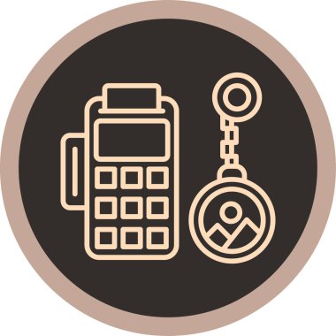 cep telefonu simgesi. vektör illüstrasyonu