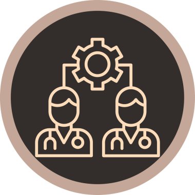 dişli simgesi vektör simgesi