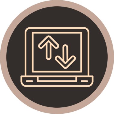 Simge indir, vektör illüstrasyonu