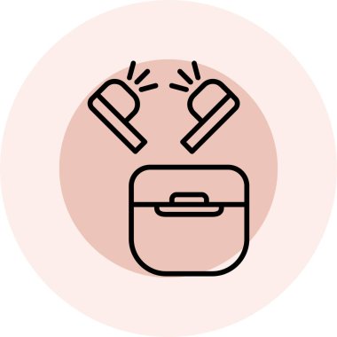 Modern b 'nin vektör illüstrasyonu eksik simgesi