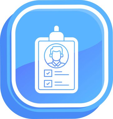 avatar. Web simgesi basit illüstrasyon