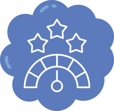 Hava tahmini simgesi düz biçimli