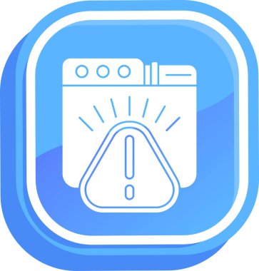 Modern b 'nin vektör illüstrasyonu eksik simgesi