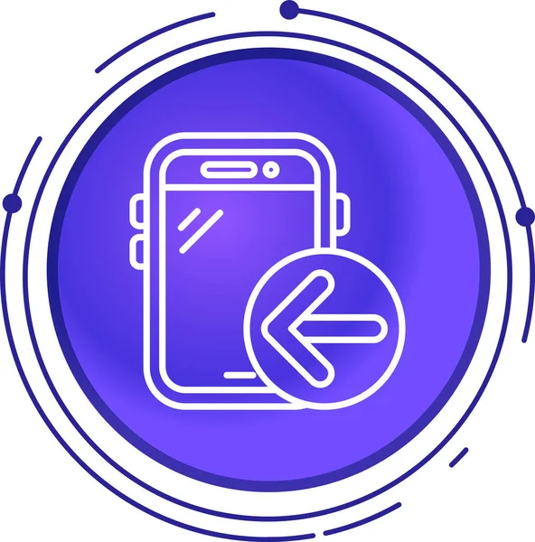 Beyaz arka planda izole akıllı ev simgesi ile Renkli Cep telefonu. Uzaktan kumanda. Gradyan rasgele dinamik şekiller. Vektör İllüstrasyonu