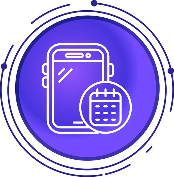 vektör cep telefon simgesi