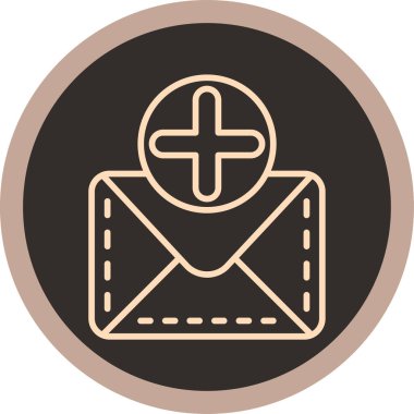 Bir harfin vektör illüstrasyonu