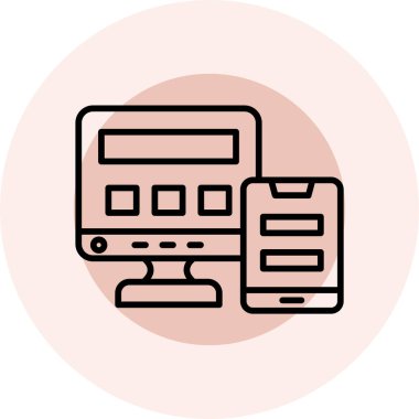 Geliştirme için web tasarım renk simgesi