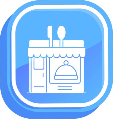 Dükkan. vektör illüstrasyonu