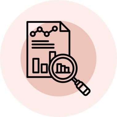 iş ve ofis simgesi vektör illüstrasyon grafik tasarımı