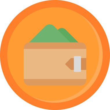 Modern simgenin vektör illüstrasyonu